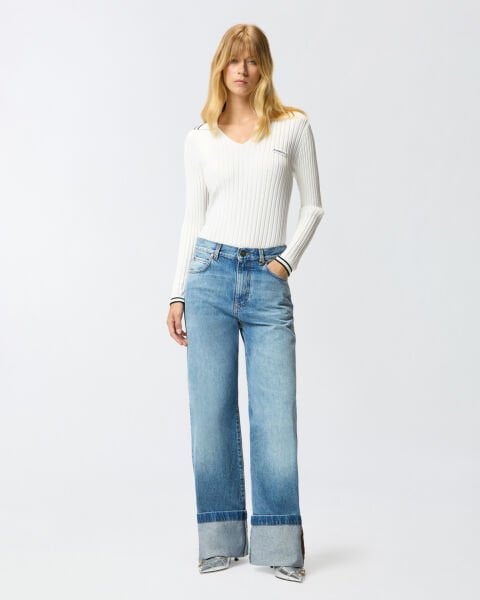 Vintage Denim Pantolon