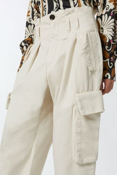 Kemerli Oversize Kargo Pantolon