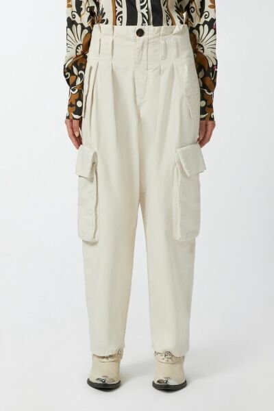 Kemerli Oversize Kargo Pantolon