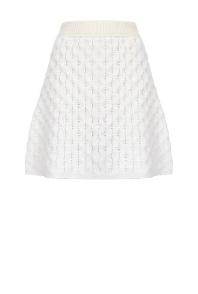 Örgü Triko Mini Etek
