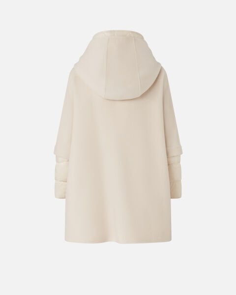 Oversize Yün Pelerin