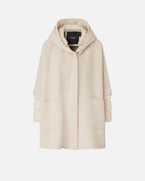 Oversize Yün Pelerin