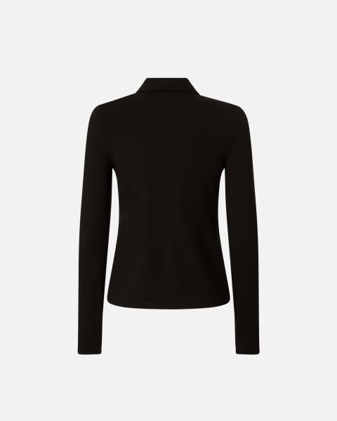 Logo Detaylı Uzun Kollu Polo T Shirt