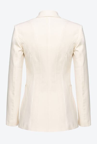 Çift Kumaşlı Blazer Ceket