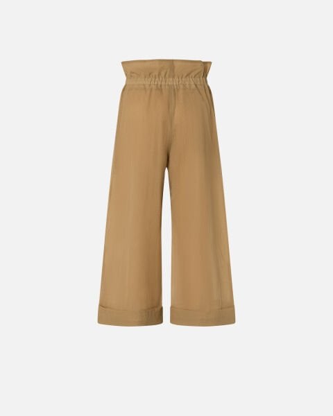Transparan Geniş Paça Pantolon