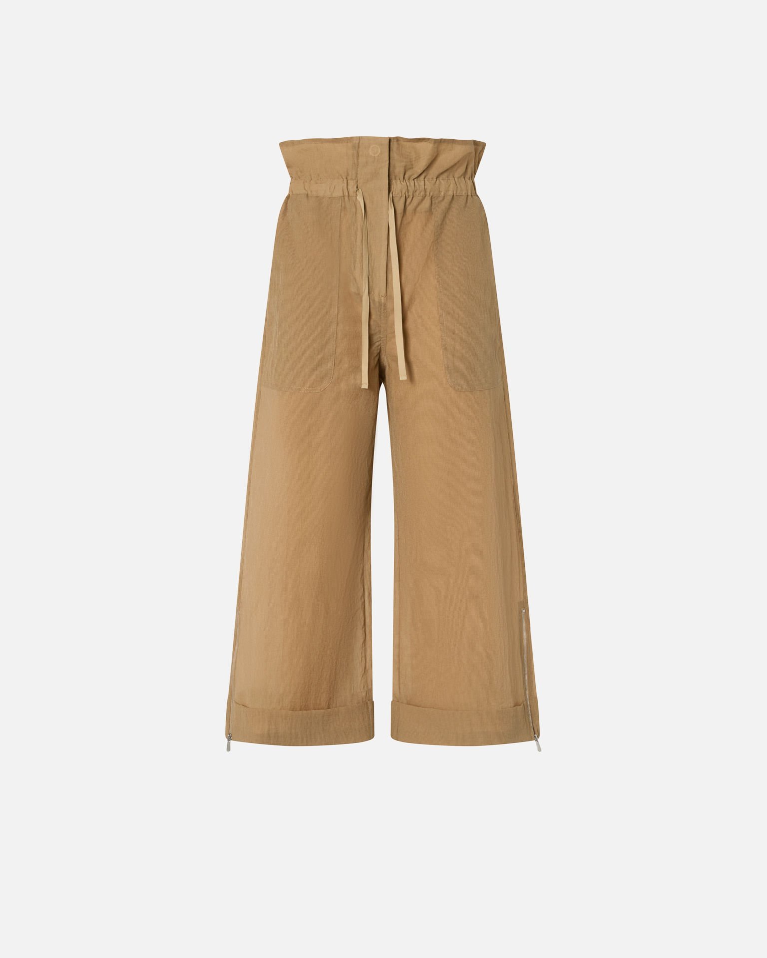 Transparan Geniş Paça Pantolon