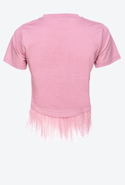 Tüy Detaylı T Shirt