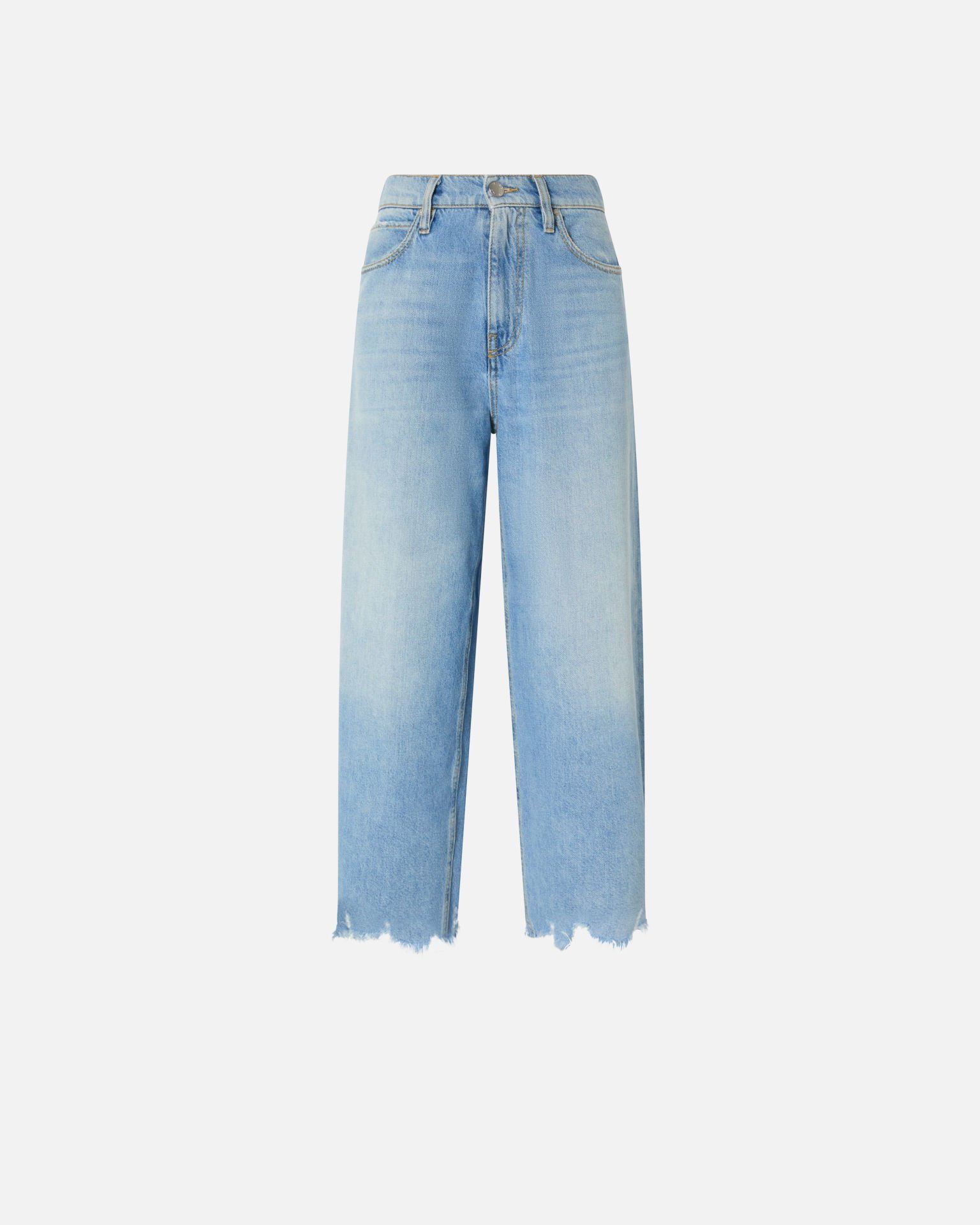 Püskül Detaylı Denim Pantolon LACİVERT - 26