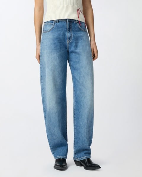Balon Fit Denim Pantolon