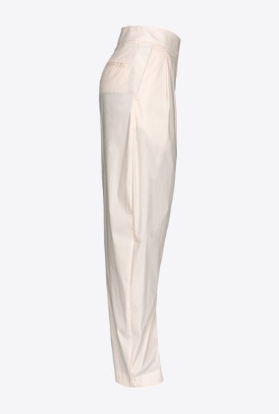 ﻿Geniş Paça Poplin Pantolon
