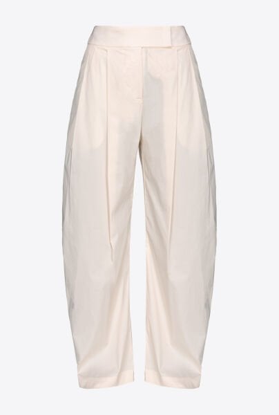 ﻿Geniş Paça Poplin Pantolon