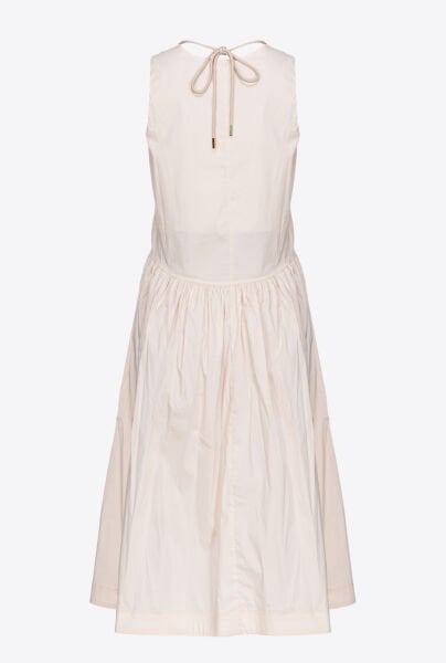 Poplin Midi Elbise