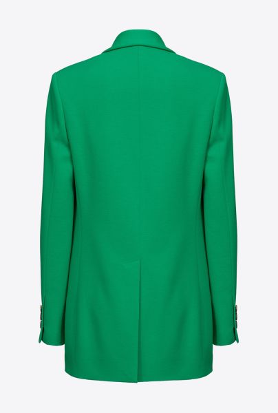 Tek Düğmeli Streç Viskoz Blazer Ceket
