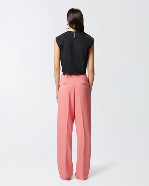 Nakış Detaylı Crop Bluz