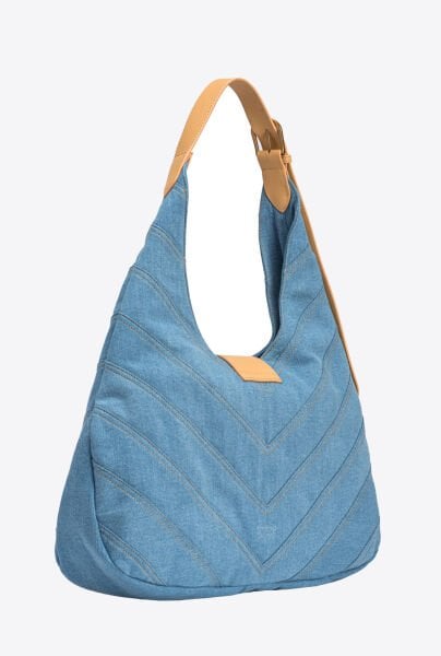 Denim Hobo Çanta