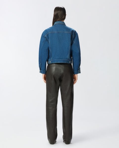 Reimagine by PINKO X Patrick McDowell Denim Ceket