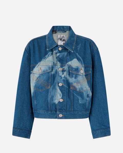 Reimagine by PINKO X Patrick McDowell Denim Ceket
