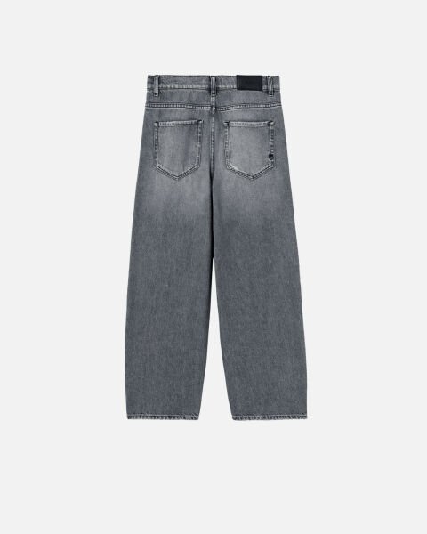 Yıpratılmış Detaylı Denim Jean